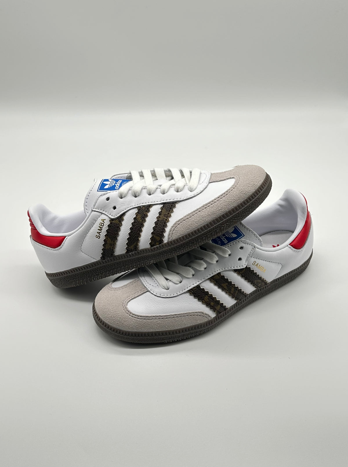SAMBA "LV" WHITE/RED