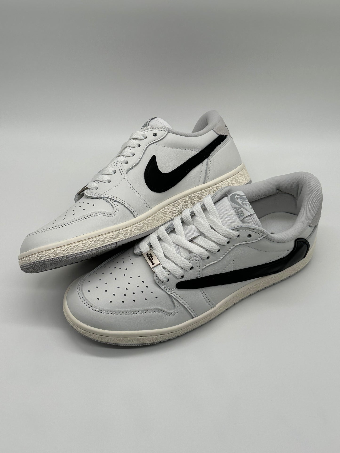 J1 "Creamy" Reverse Swoosh