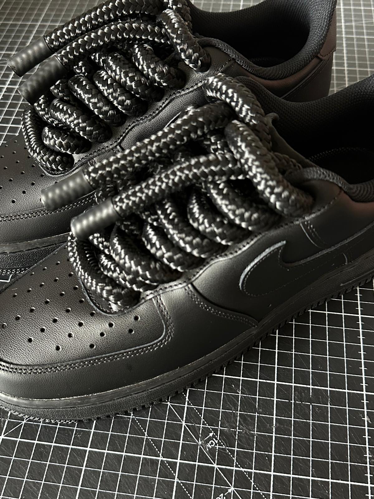 AF1 "Noir" Rope Laces