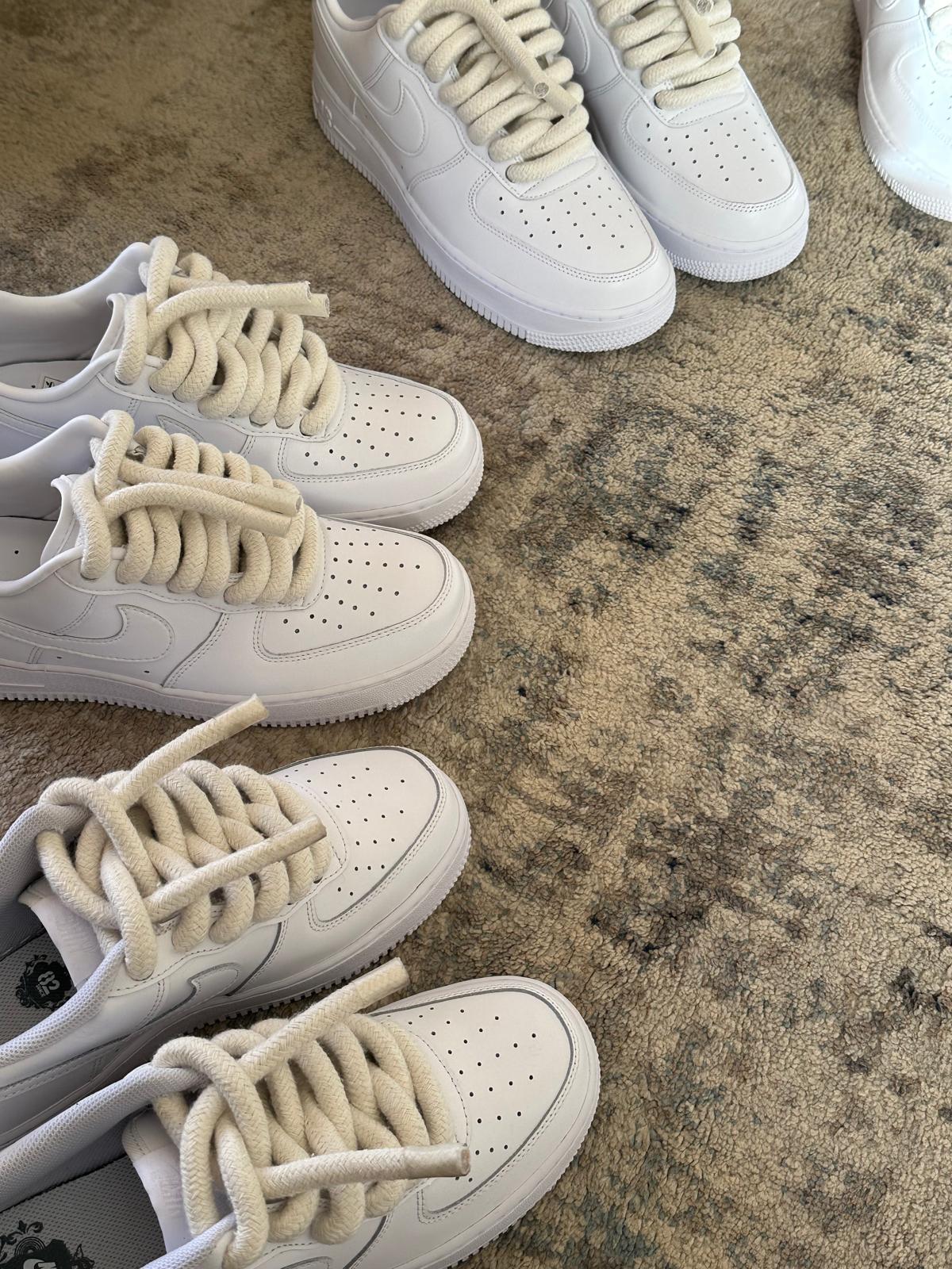 AF1 "Pearl" Rope Laces