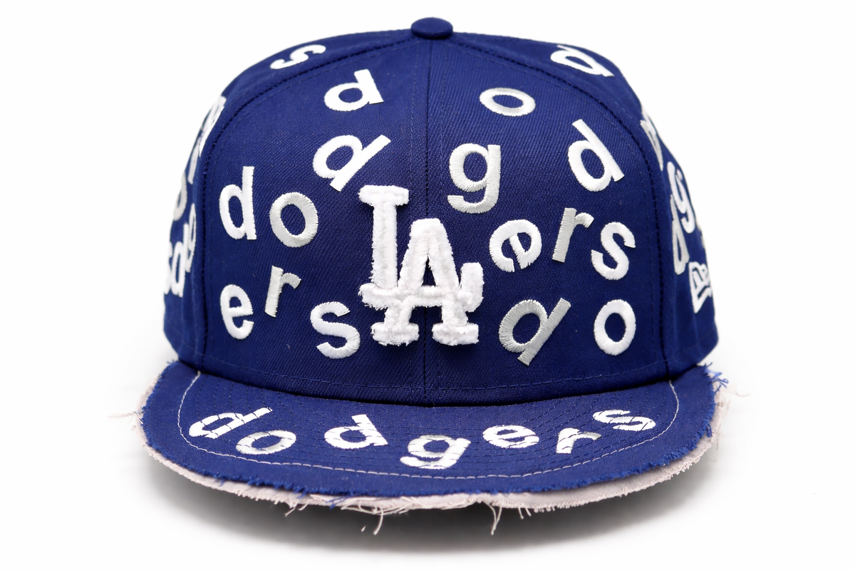 DISTRESSED 59FIFTY "LA DODGERS" CAP