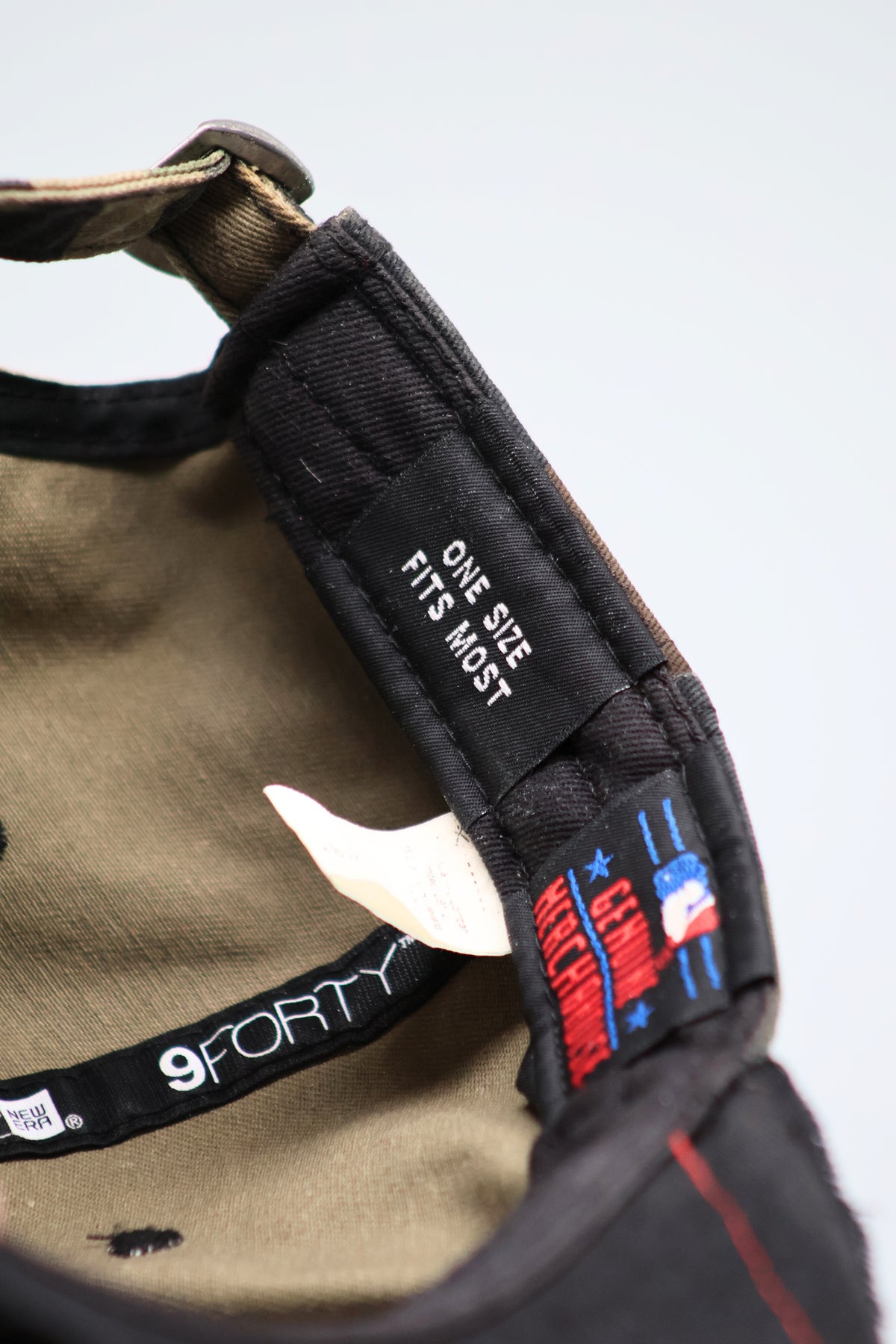 DISTRESSED 9FORTY "NY CAMO" CAP (ADJUSTABLE)