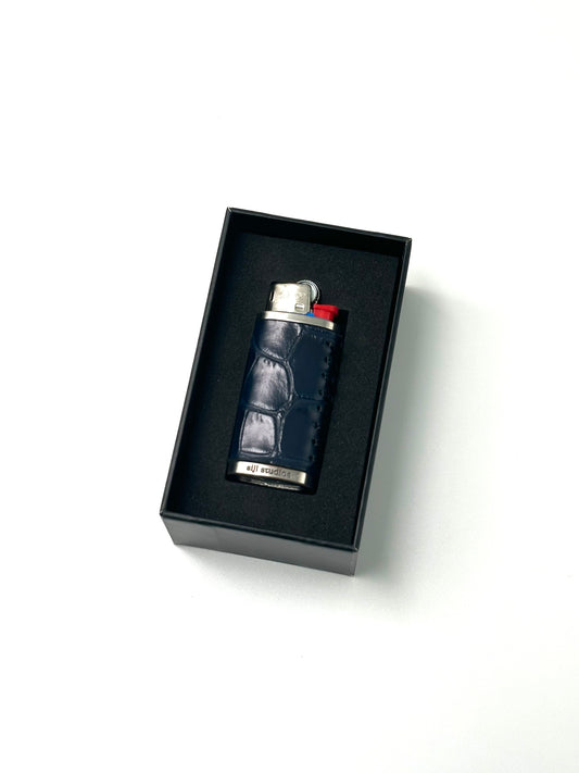 LIGHTER "NAVY CROCO"