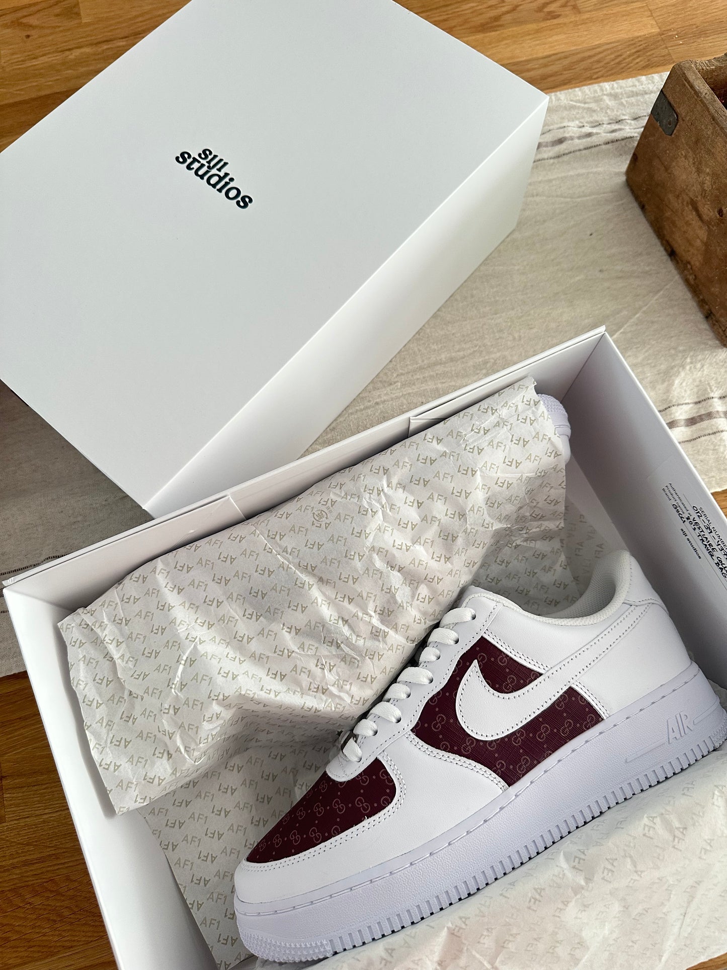 AF1 GG "Burgundy"