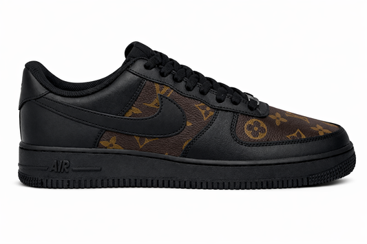 AF1 "LV" MIDNIGHT BLACK