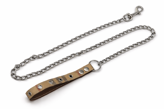 CHAIN DOG LEASH "BB"