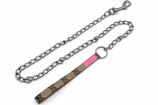 CHAIN DOG LEASH "GG"