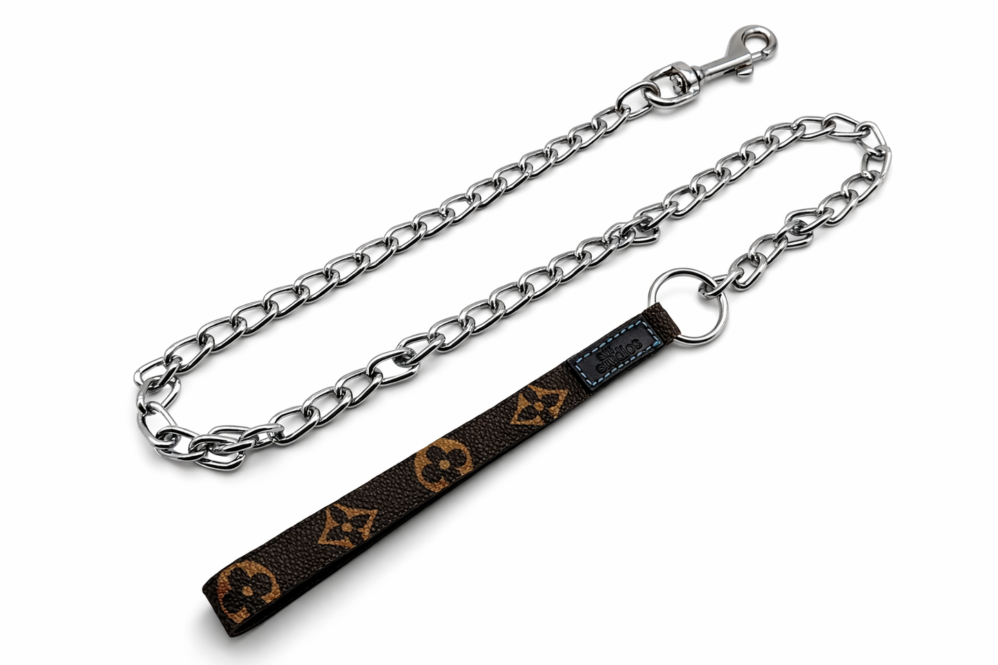 CHAIN DOG LEASH "LV"